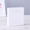 Άσπρη τετραγωνική συσκευασία εσώρουχων κιβωτίων δώρων ROHS που προσαρμόζεται